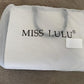 Miss Lulu Handbag for Women, Women Top Handle Bag,Concise Business Shoulder Bag, with Durable Nylon Long Shoulder Strap