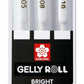 SAKURA Gelly Roll Basic White Gel Pen Set of 3, Assorted Sizes | Opaque Pens for Highlights, Drawing & Crafts