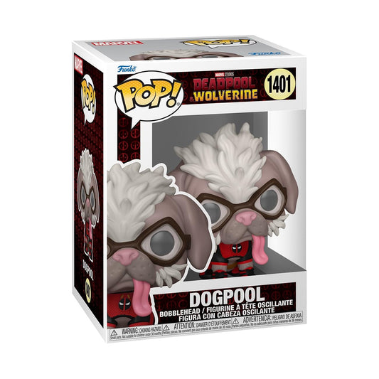 Funko Pop! Marvel: Deadpool & Wolverine - Dogpool - Collectable Vinyl Figure - Gift Idea - Official Merchandise - Toys for Kids & Adults - Movies Fans - Model Figure for Collectors and Display