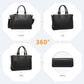 Miss Lulu Handbag for Women, Women Top Handle Bag,Concise Business Shoulder Bag, with Durable Nylon Long Shoulder Strap