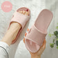 JIJIe Shower slipper, Slippers for Women bathroom or indoor use, anti-slip (Pink UK5/5.5, EU38/39)