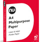 NU: Multi-Purpose Printer Paper, White, 500 Sheets