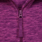 Mountain Warehouse Snowdon Womens Fleece Top - Warm Pullover, Lightweight Sweater, Half Zip, Breathable Ladies Tee, Quick Drying - For Spring Summer, Walking, Travelling Grape Women's Size 12