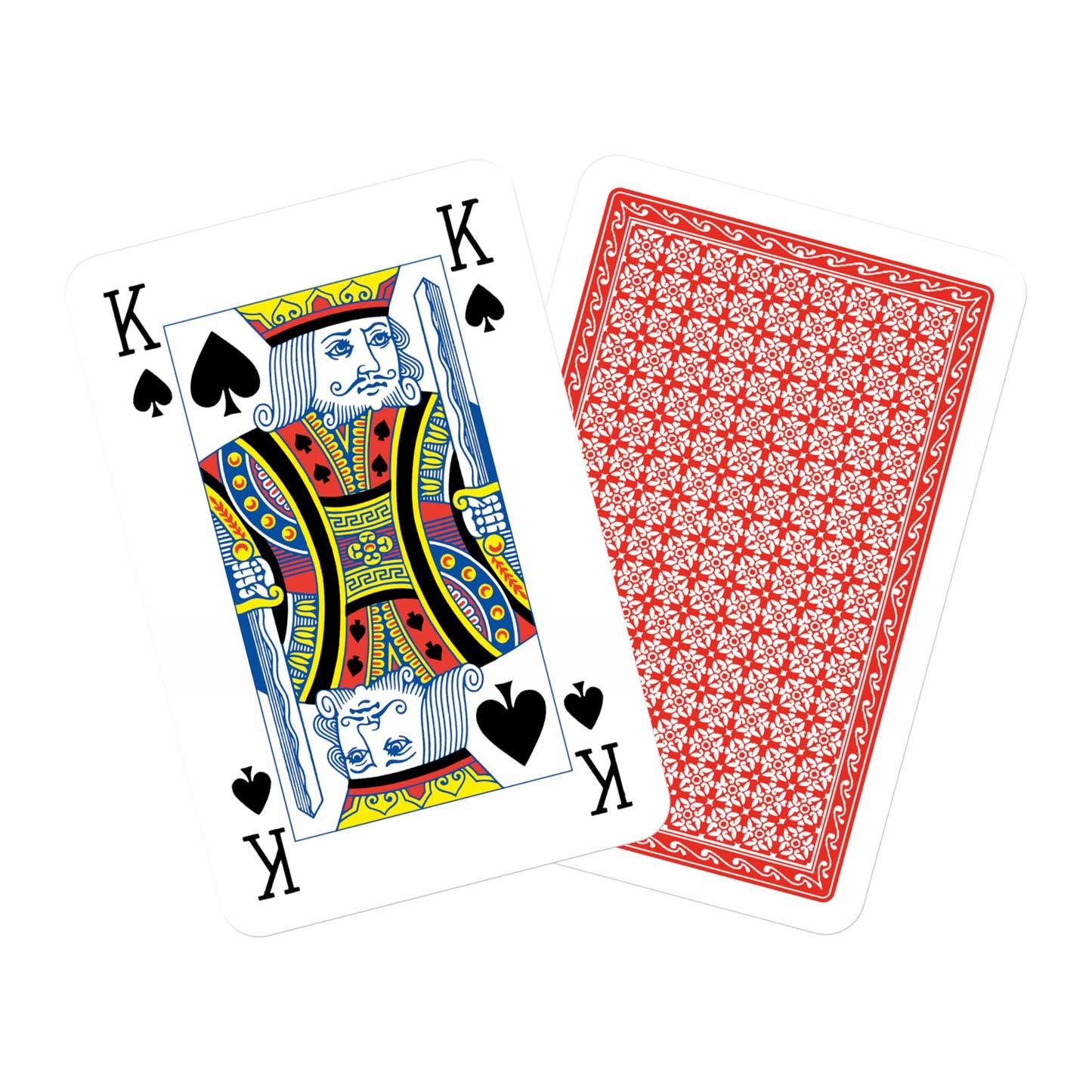 Waddingtons Number 1 Playing Card Game, play fish, slap jack, crazy eights and rummy, Great Travel Companion, Gifts and Toys for Boys, Girls and Adults - Color may vary, Single unit