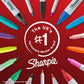 Sharpie Permanent Markers | Ultra Fine Point for Precise Marks | Black Ink | 2 Marker Pens