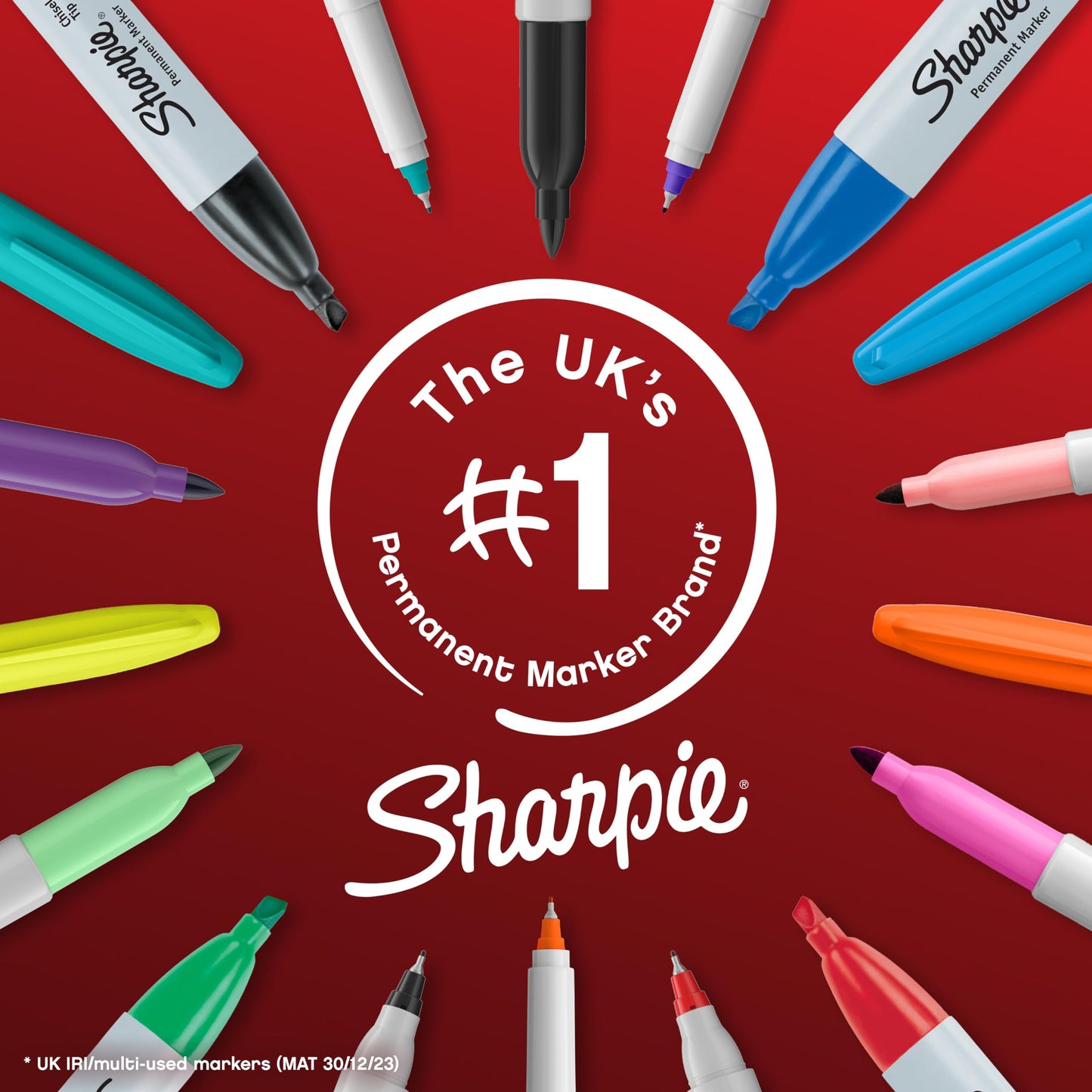 Sharpie Permanent Markers | Ultra Fine Point for Precise Marks | Black Ink | 2 Marker Pens