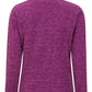 Mountain Warehouse Snowdon Womens Fleece Top - Warm Pullover, Lightweight Sweater, Half Zip, Breathable Ladies Tee, Quick Drying - For Spring Summer, Walking, Travelling Grape Women's Size 12