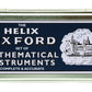 Helix Oxford Maths Set with Storage Tin - 10 Piece Maths Equipment Set